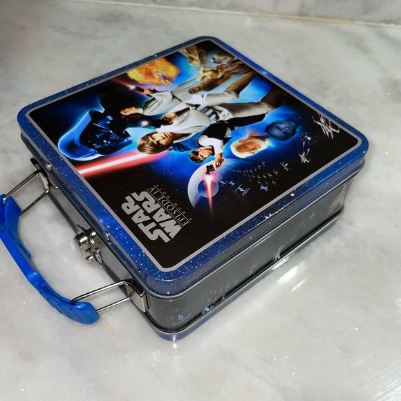 Star Wars Episode IV Collectible Mini 6” A New Hope Tin Carry All Box - Picture 2 of 8